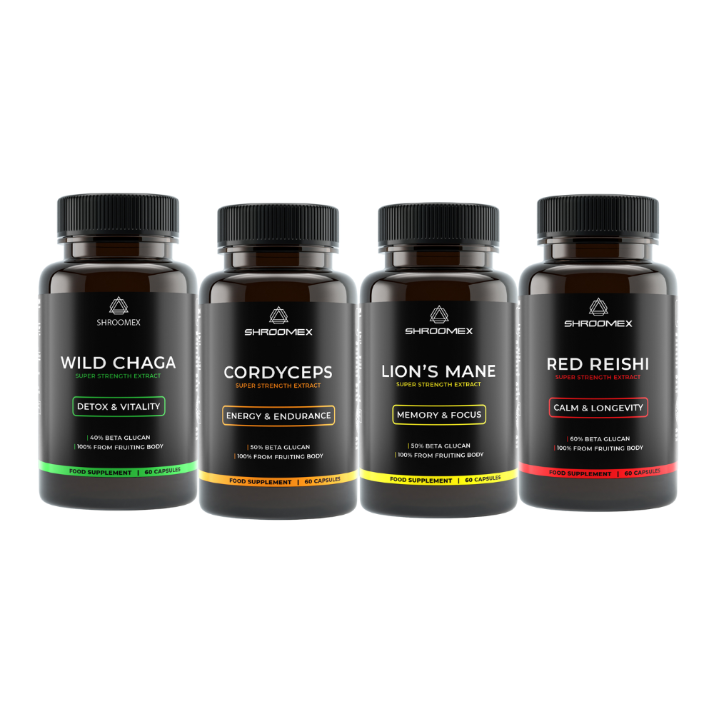 Ultimate Mushroom Sampler - Capsules Bundle