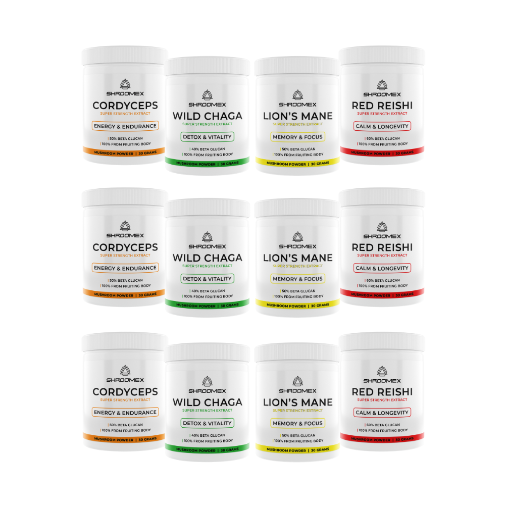 Ultimate Mushroom Sampler - Powder Bundle