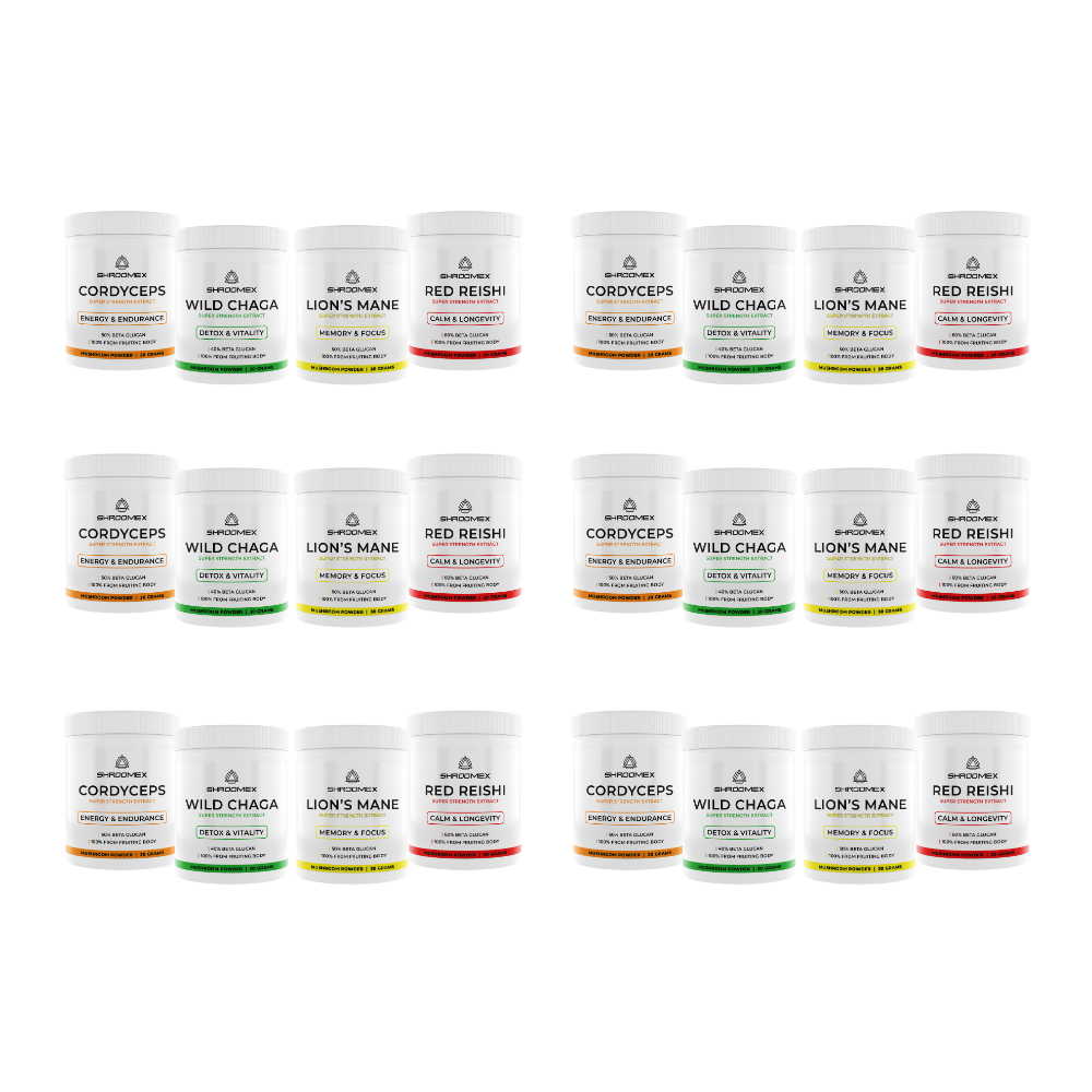 Ultimate Mushroom Sampler - Powder Bundle