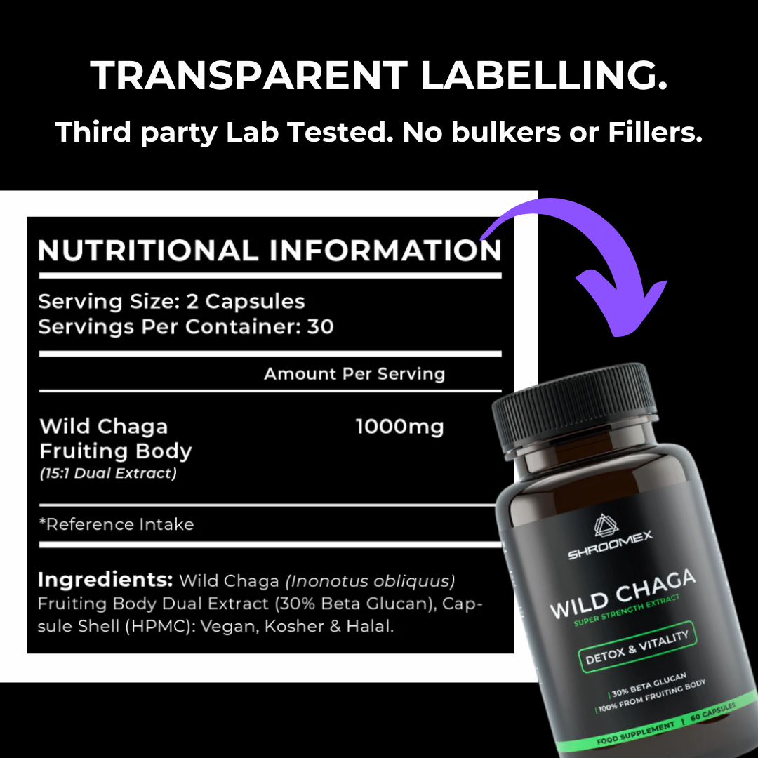 Chaga Mushroom Capsules