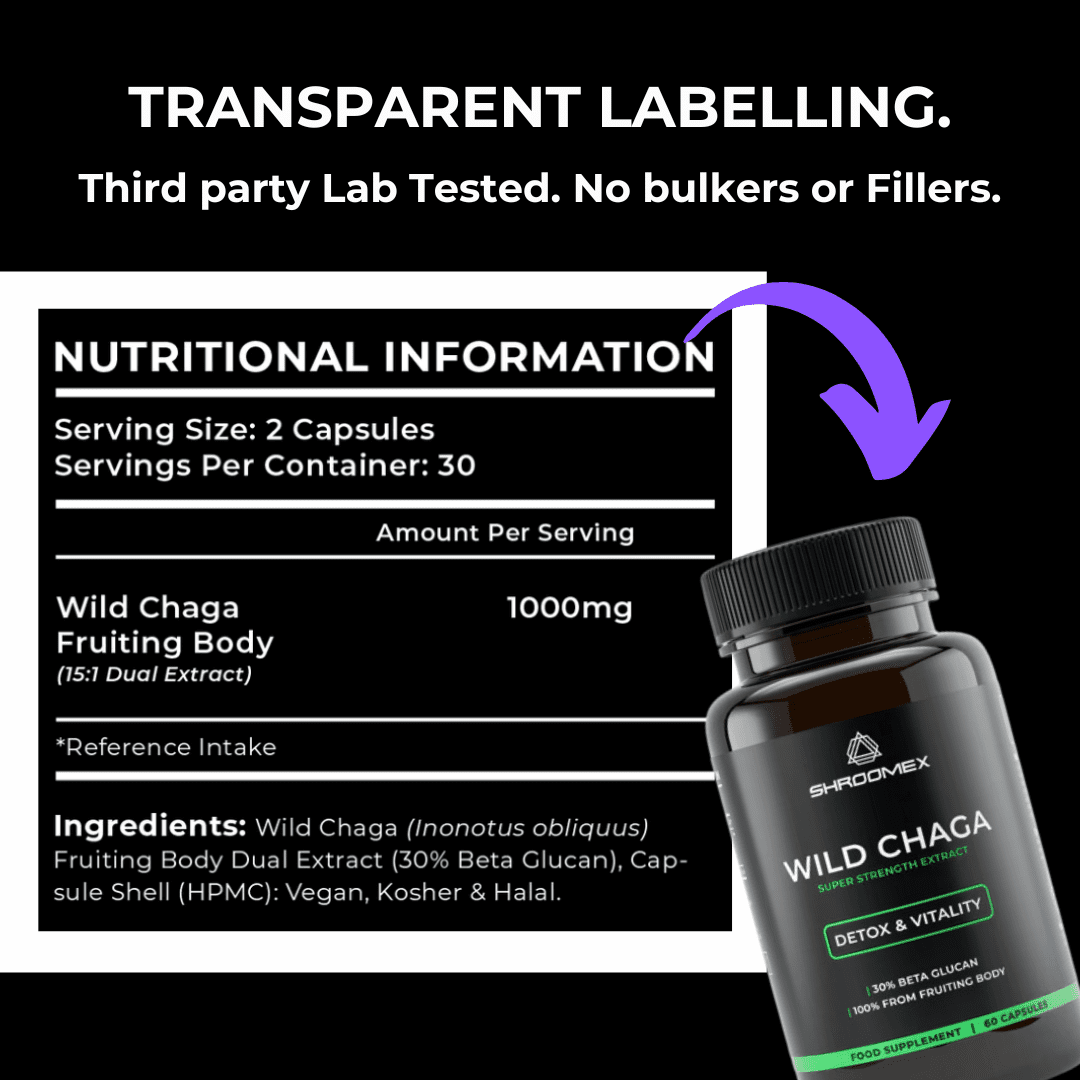 Chaga Mushroom Capsules