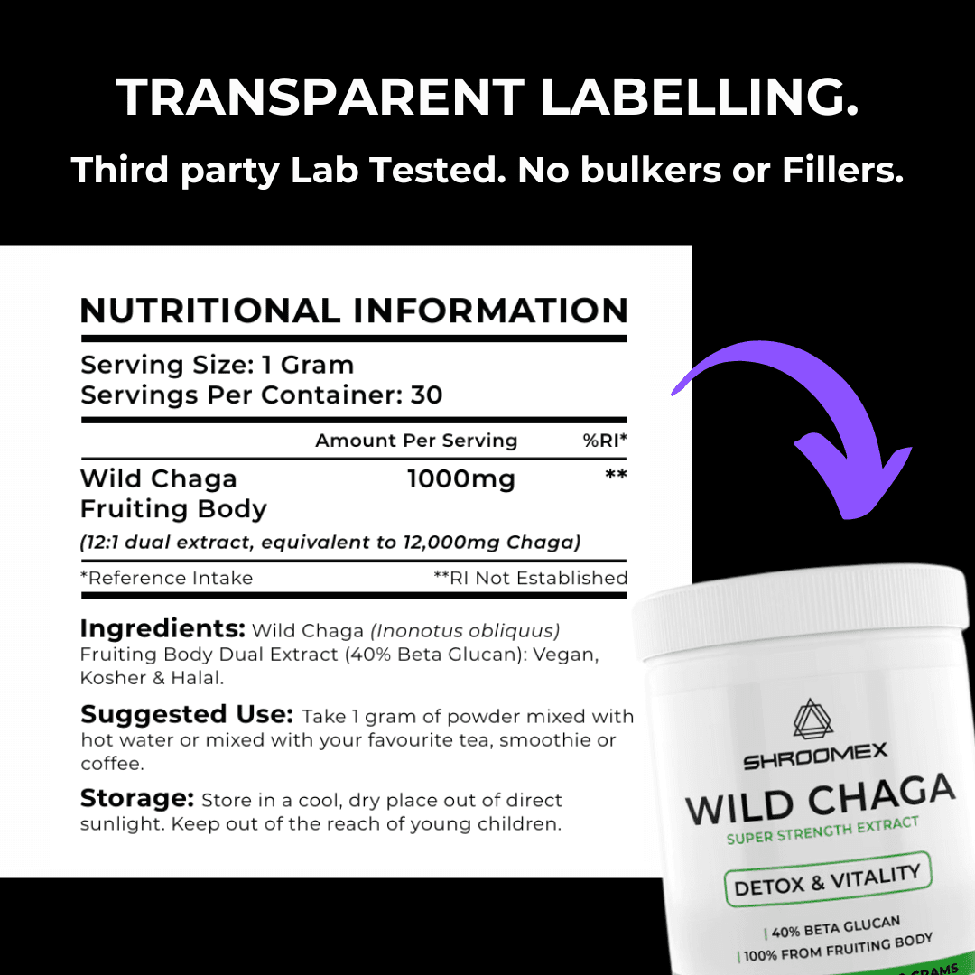 Chaga Mushroom Powder