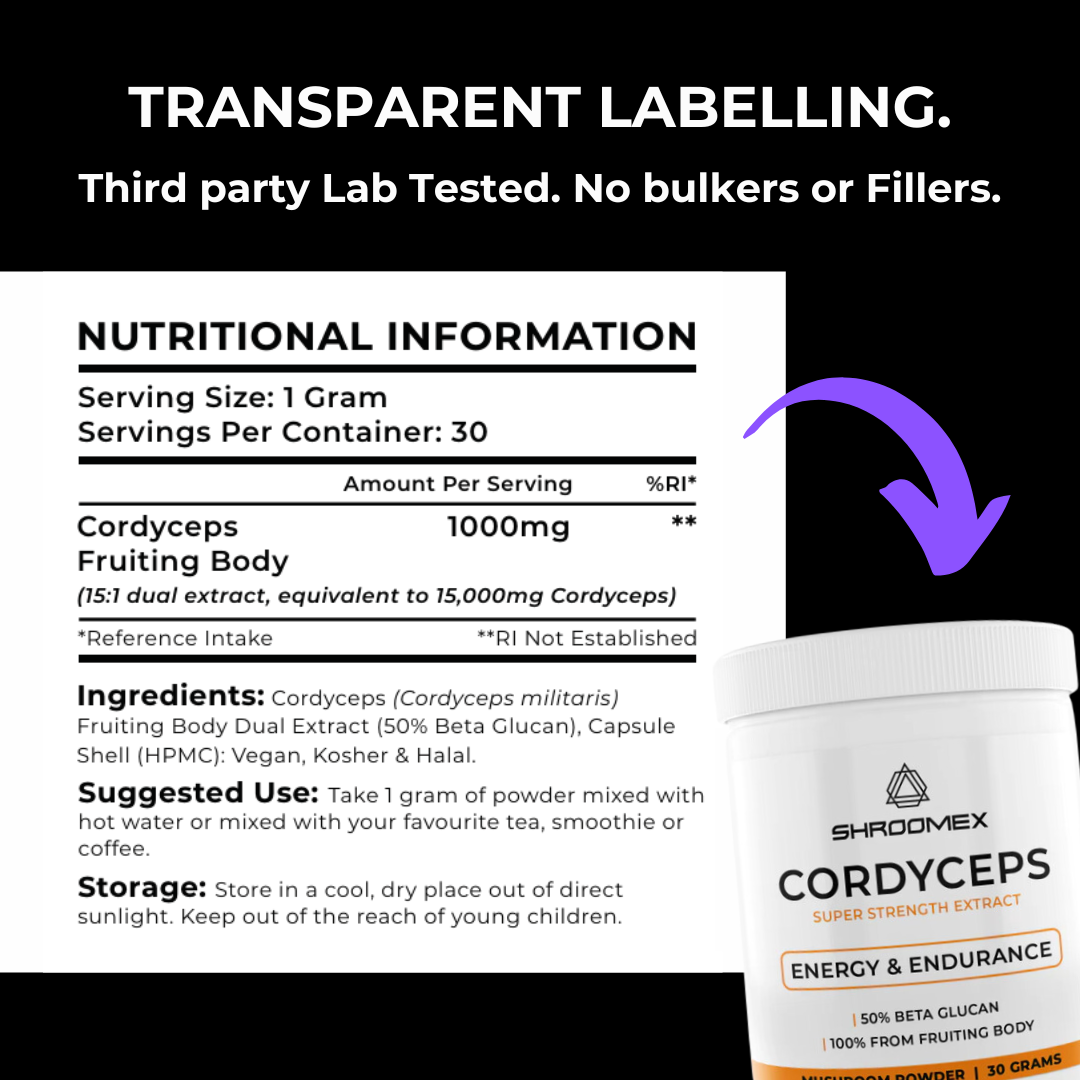 Cordyceps Mushroom Powder