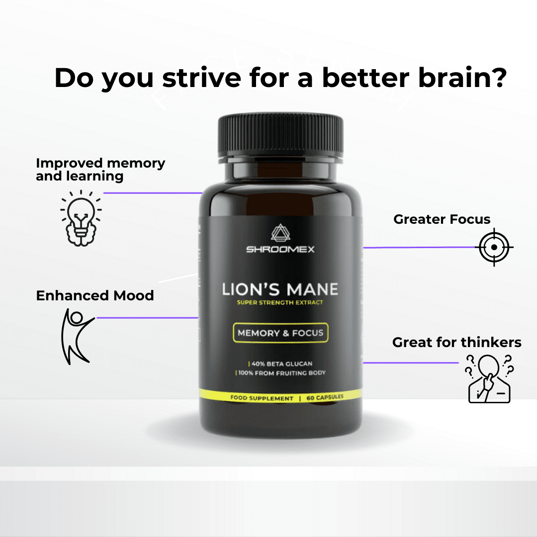 Lion's Mane Mushroom Capsules