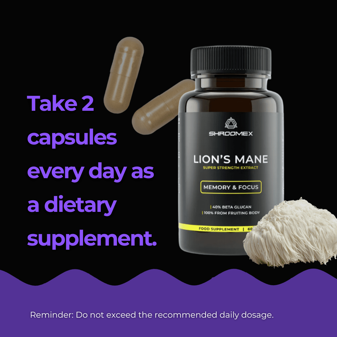 Lion's Mane Mushroom Capsules