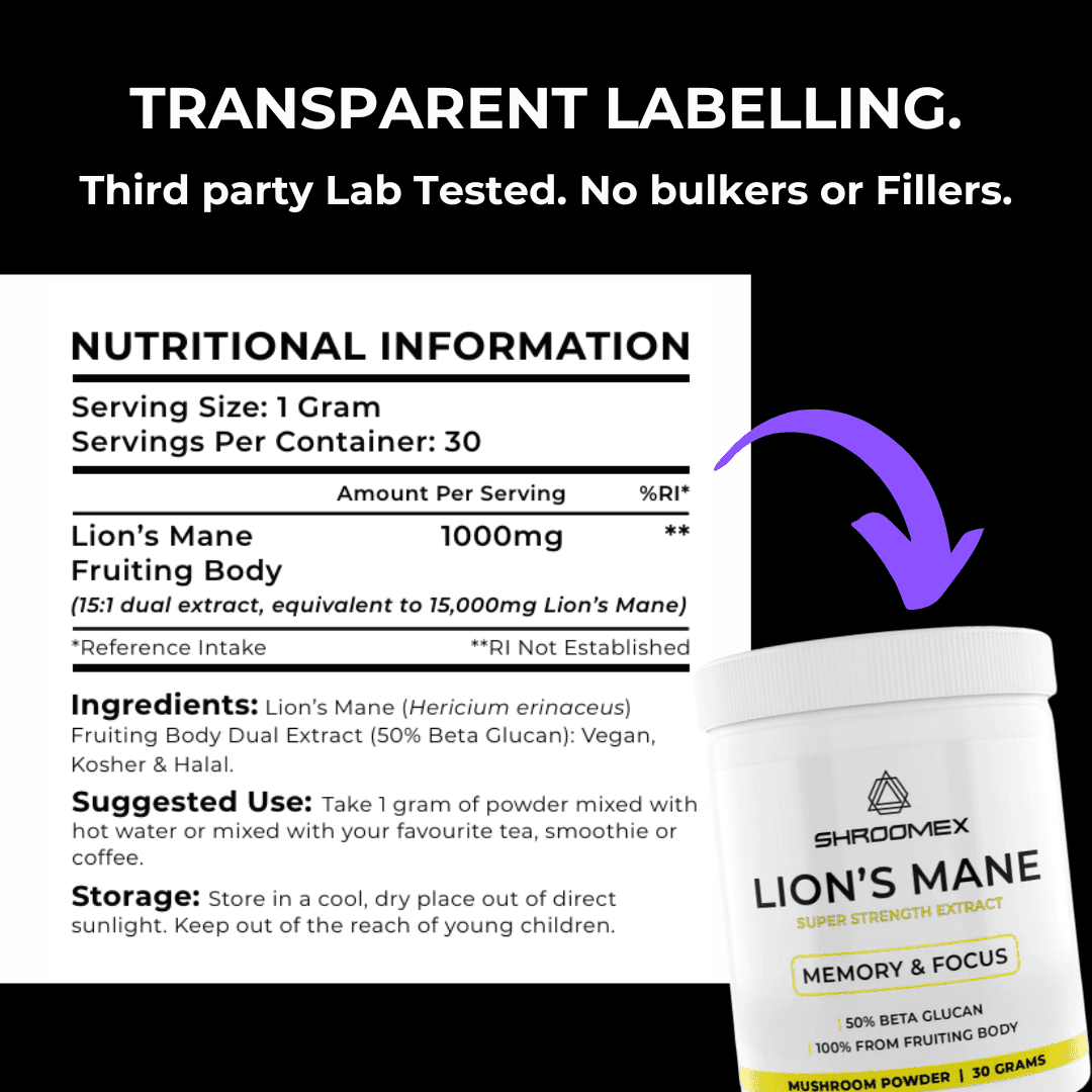 Lion's Mane Mushroom Powder