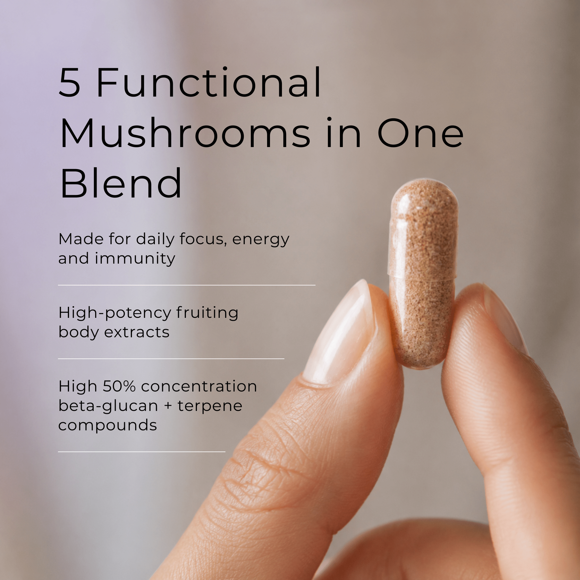 Mushroom Complex Capsules