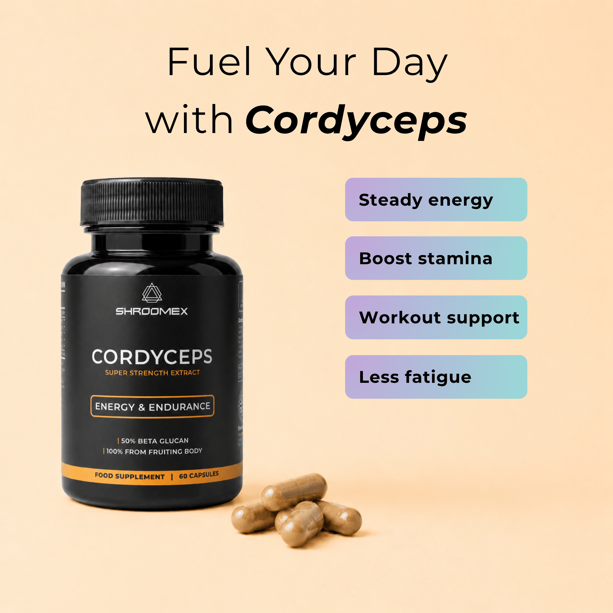 Cordyceps Mushroom Capsules