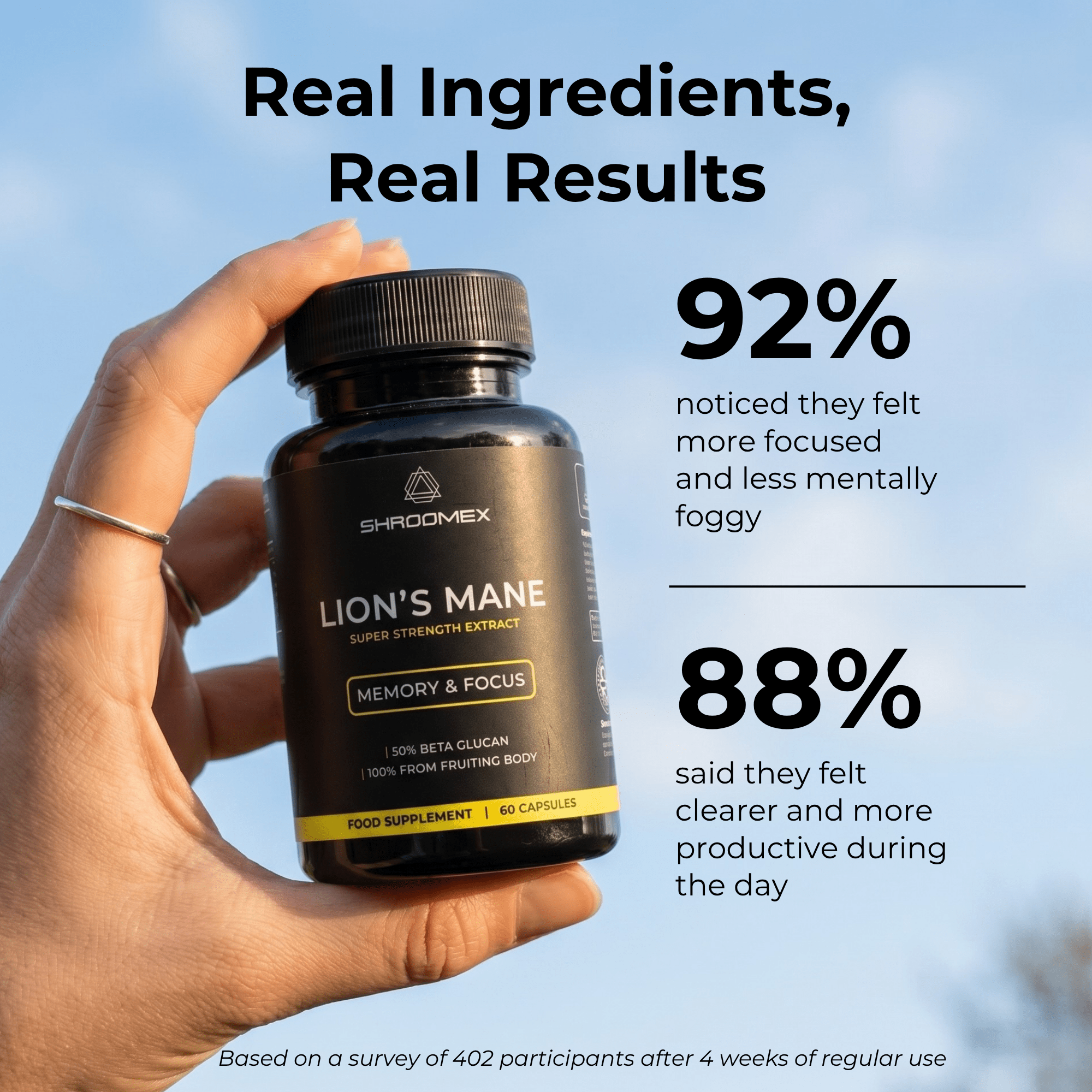 Lion's Mane Mushroom Capsules