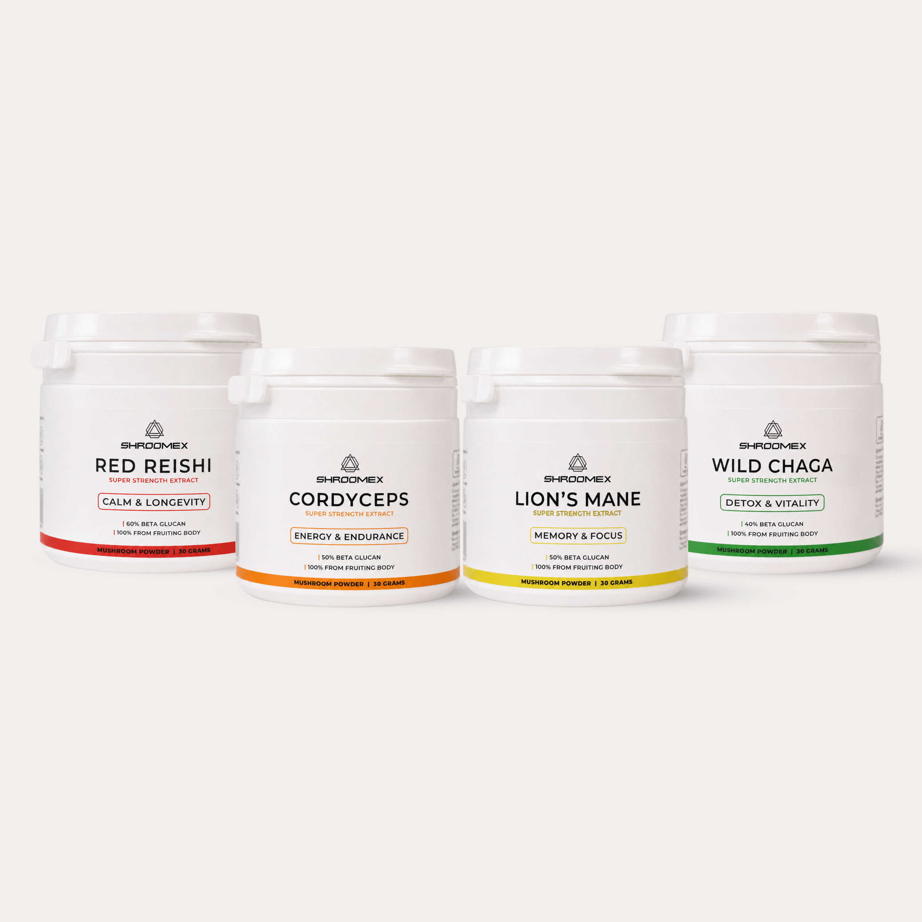 Ultimate Mushroom Sampler - Powder Bundle