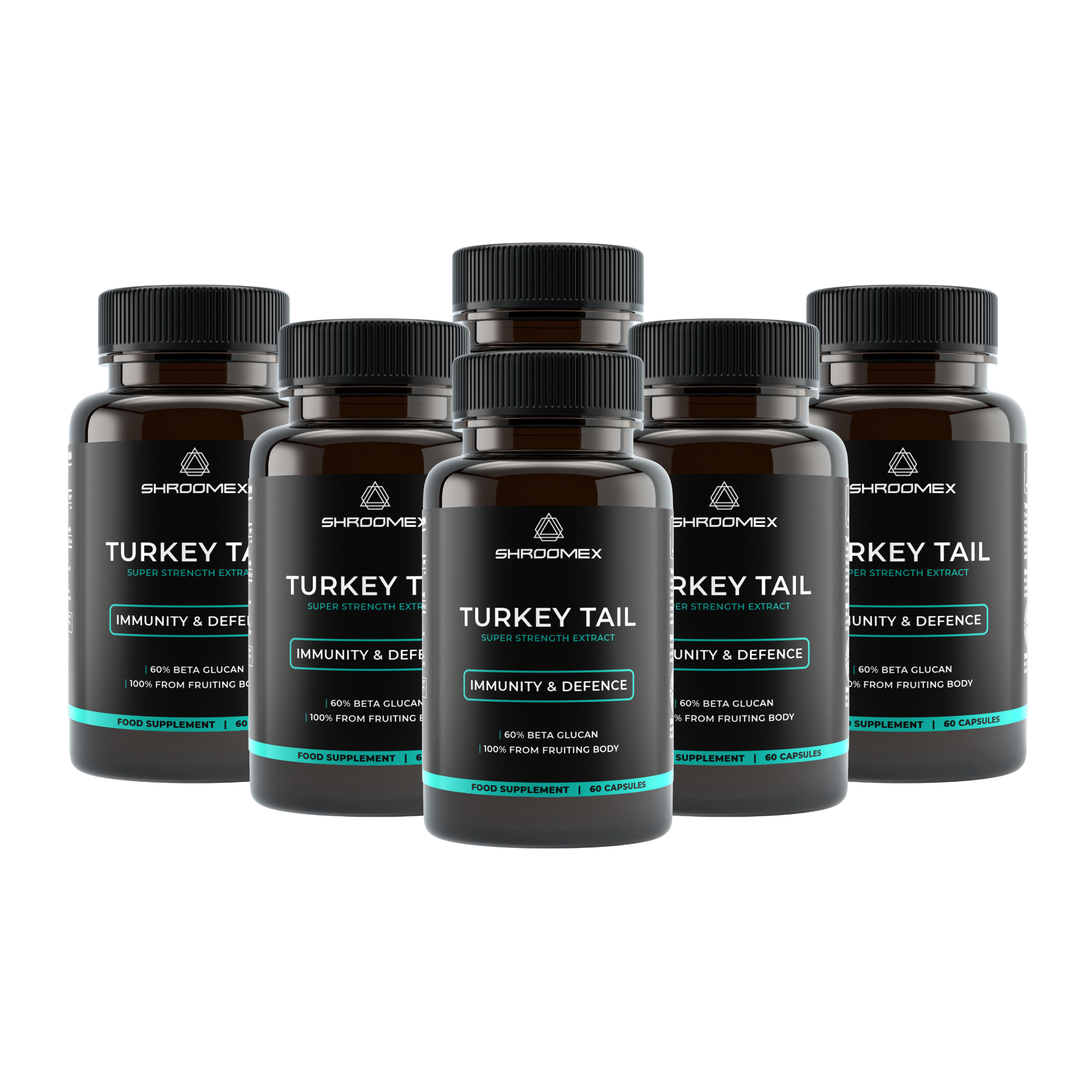 Turkey Tail Mushroom Capsules