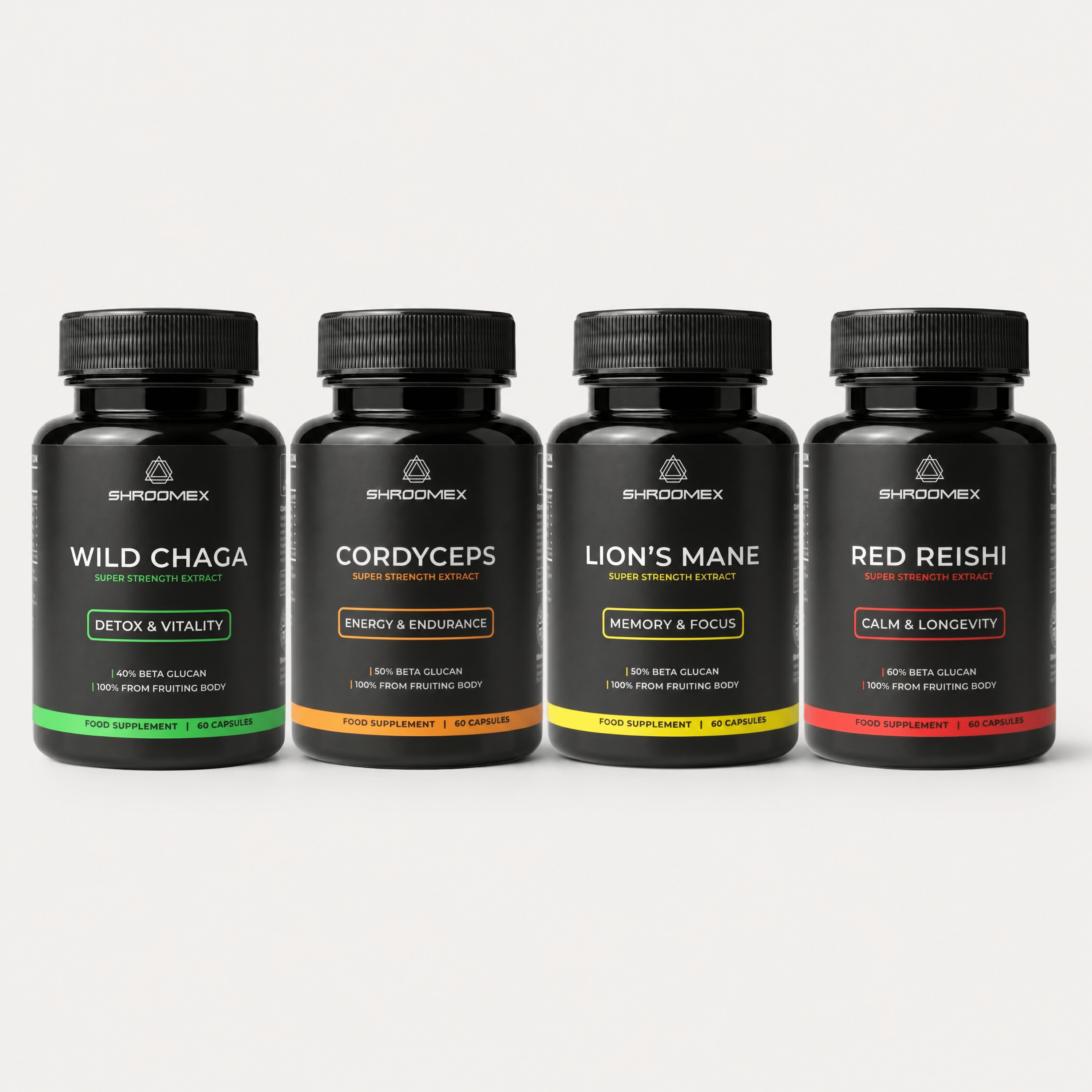 Ultimate Mushroom Sampler - Capsules Bundle