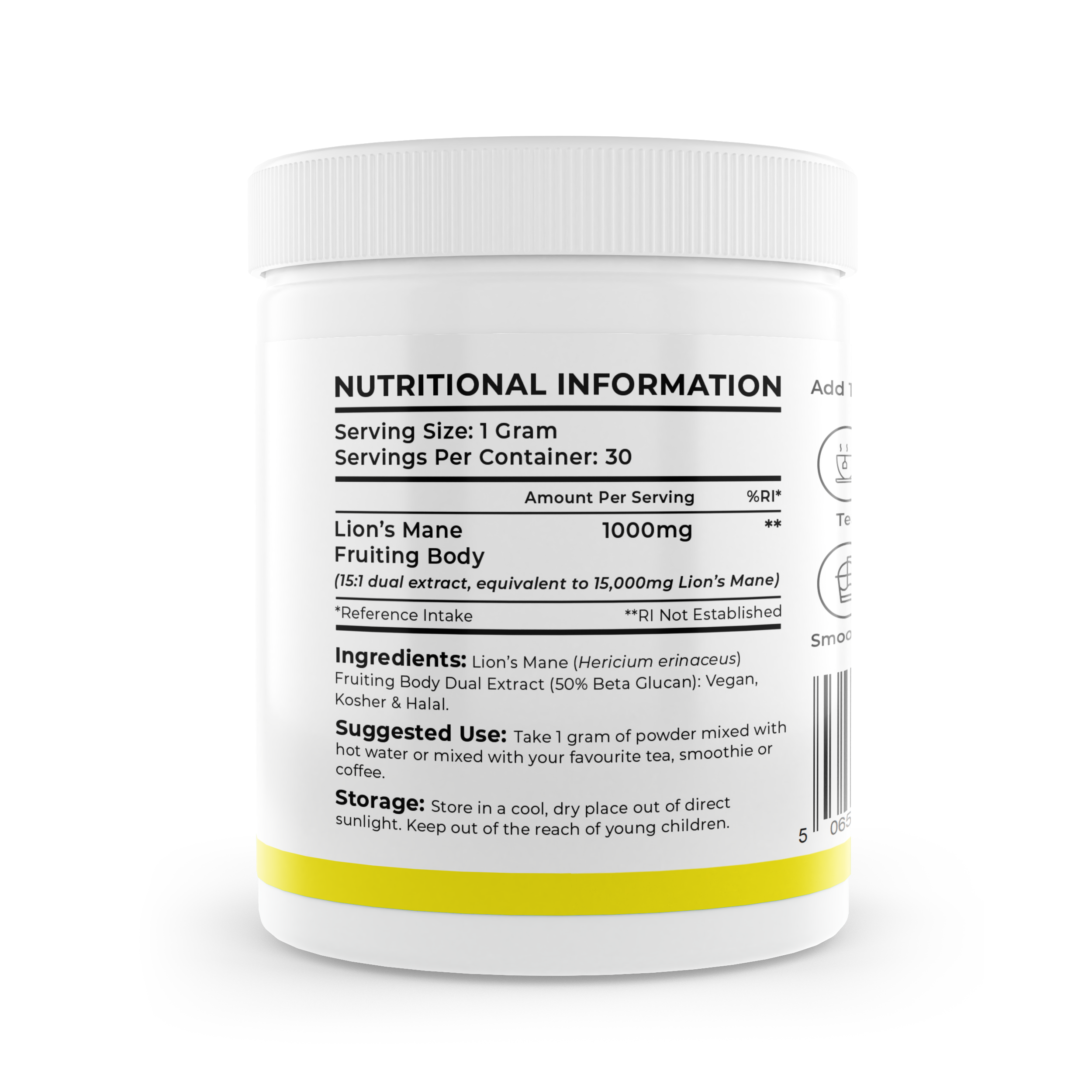 Lion's Mane Mushroom Powder