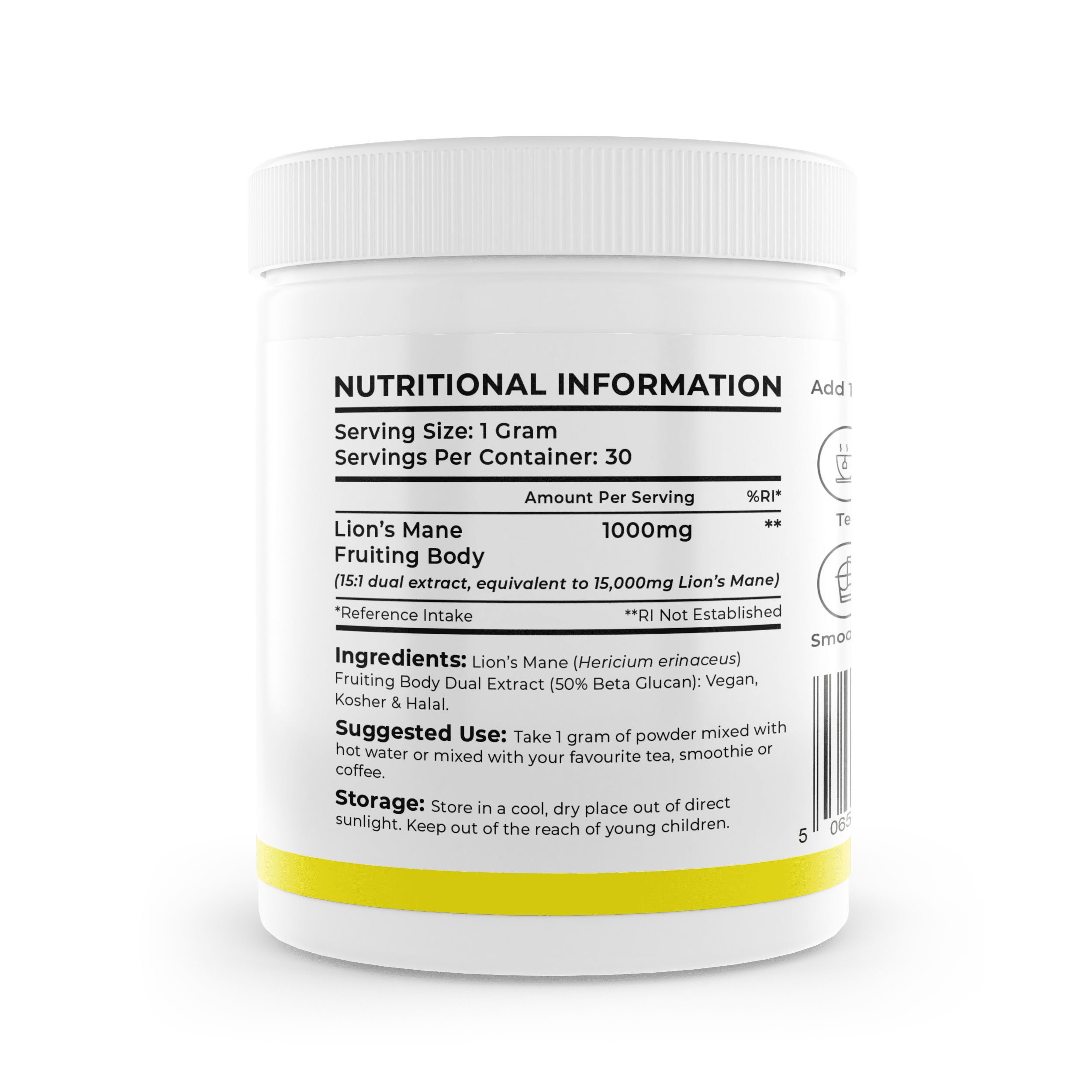 Lion's Mane Mushroom Powder