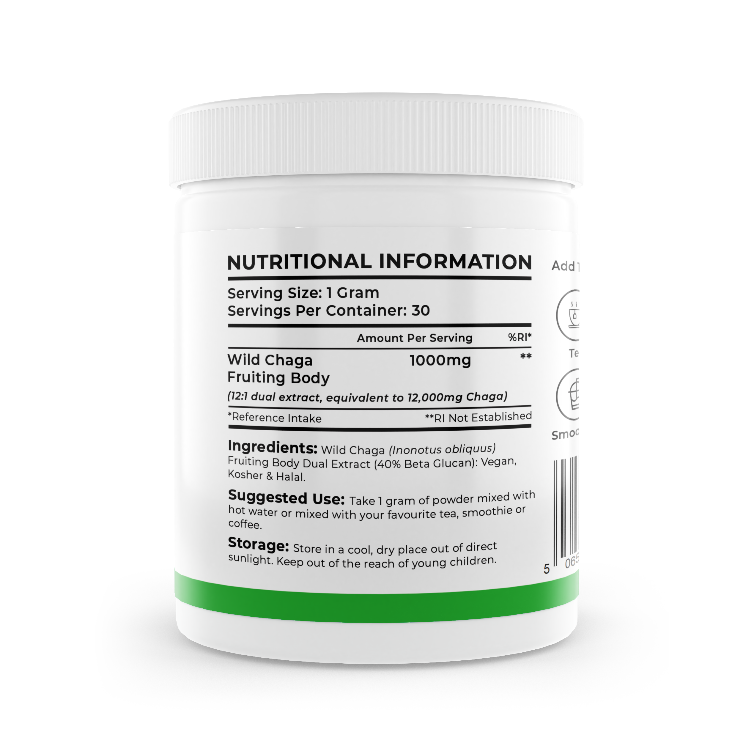 Chaga Mushroom Powder