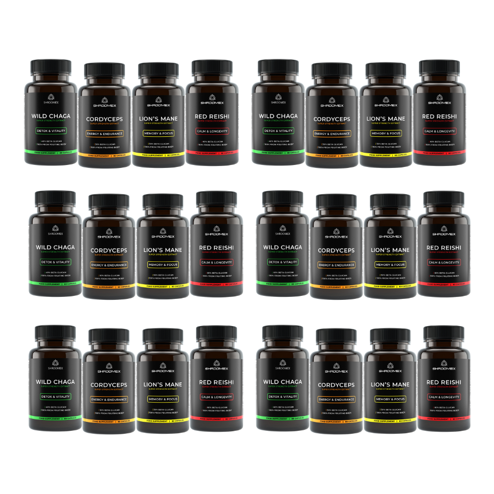 Ultimate Mushroom Sampler - Capsules Bundle