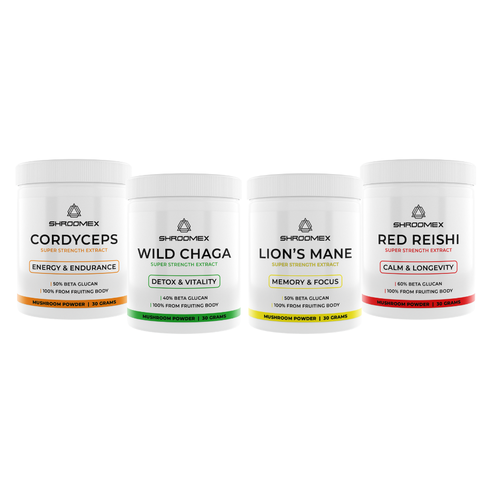 Ultimate Mushroom Sampler - Powder Bundle