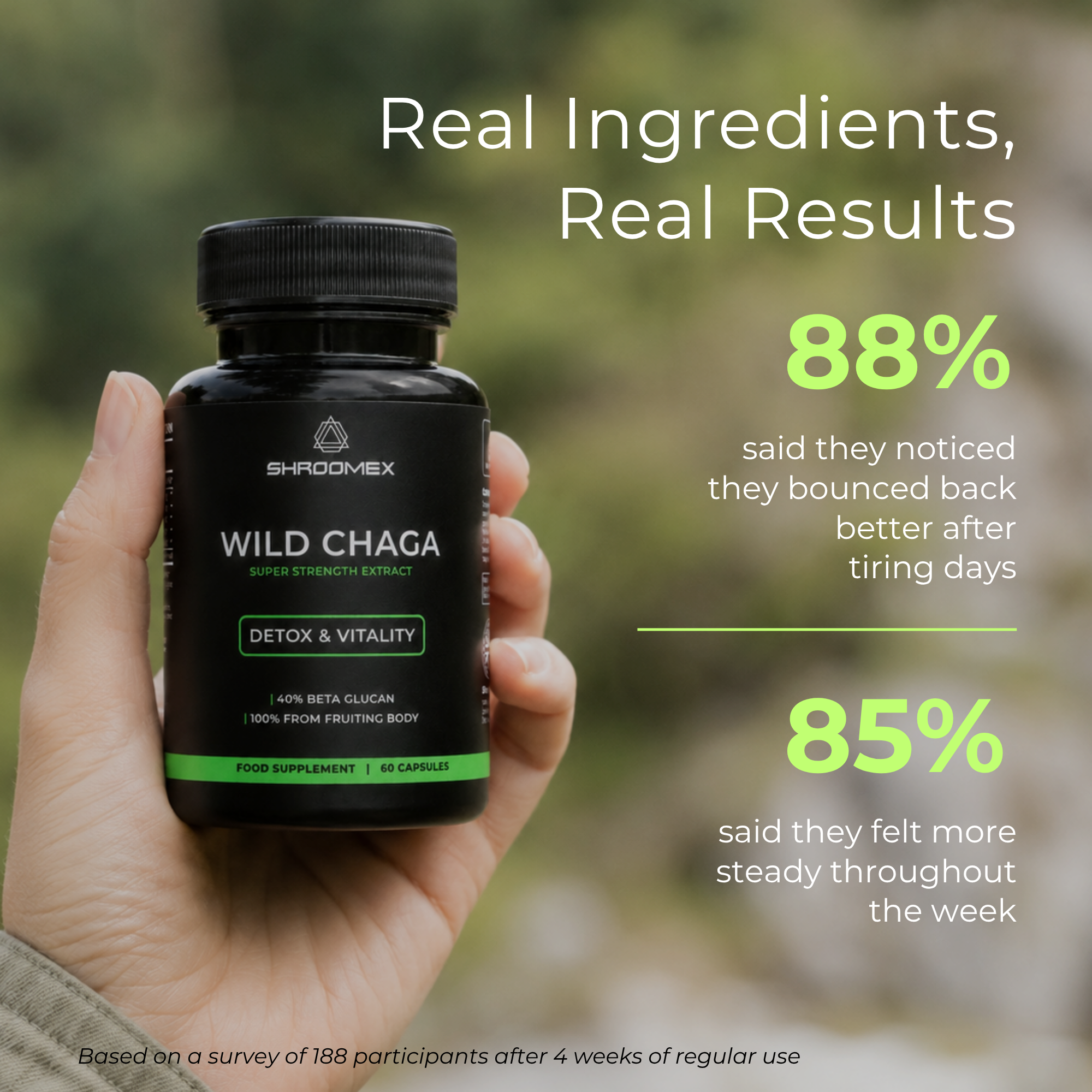 Chaga Mushroom Capsules