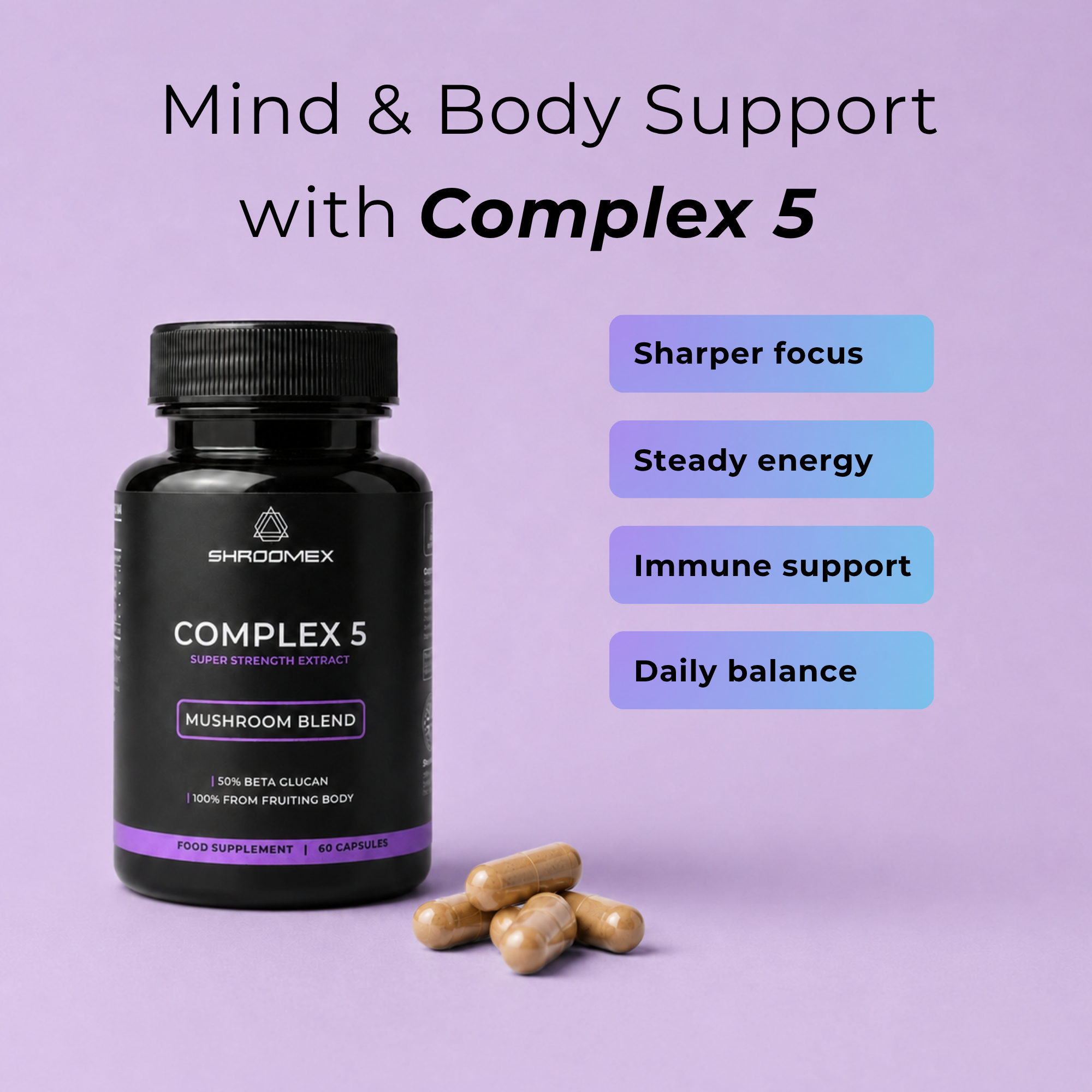 Mushroom Complex Capsules