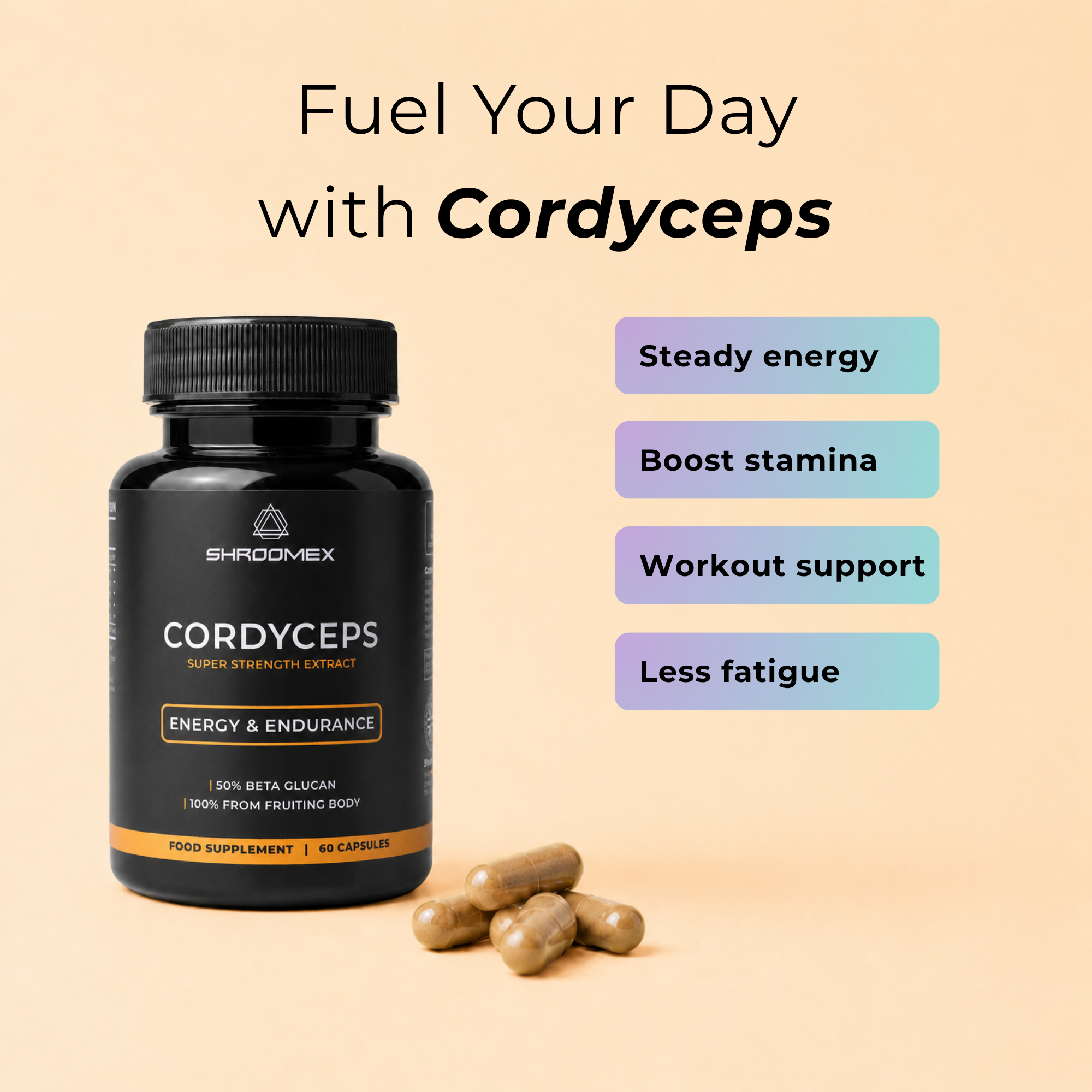 Cordyceps Mushroom Capsules