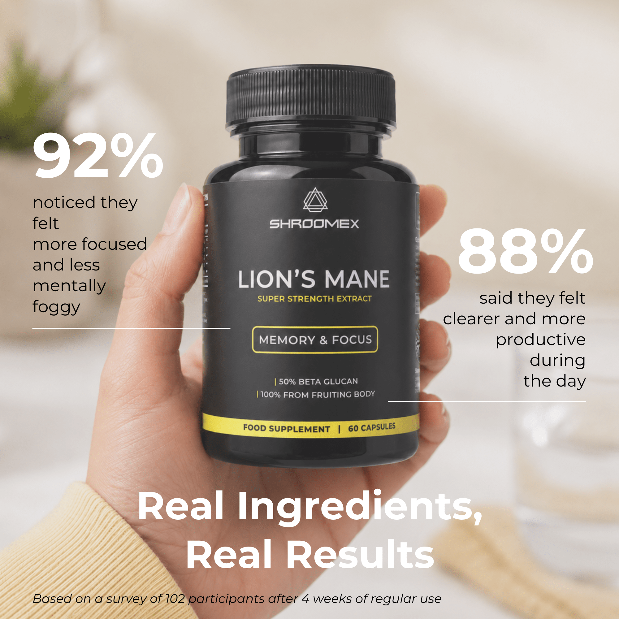 Lion's Mane Mushroom Capsules