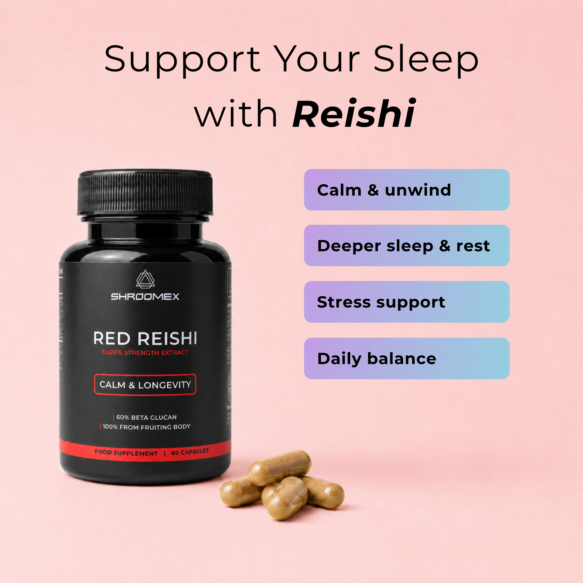 Reishi Mushroom Capsules