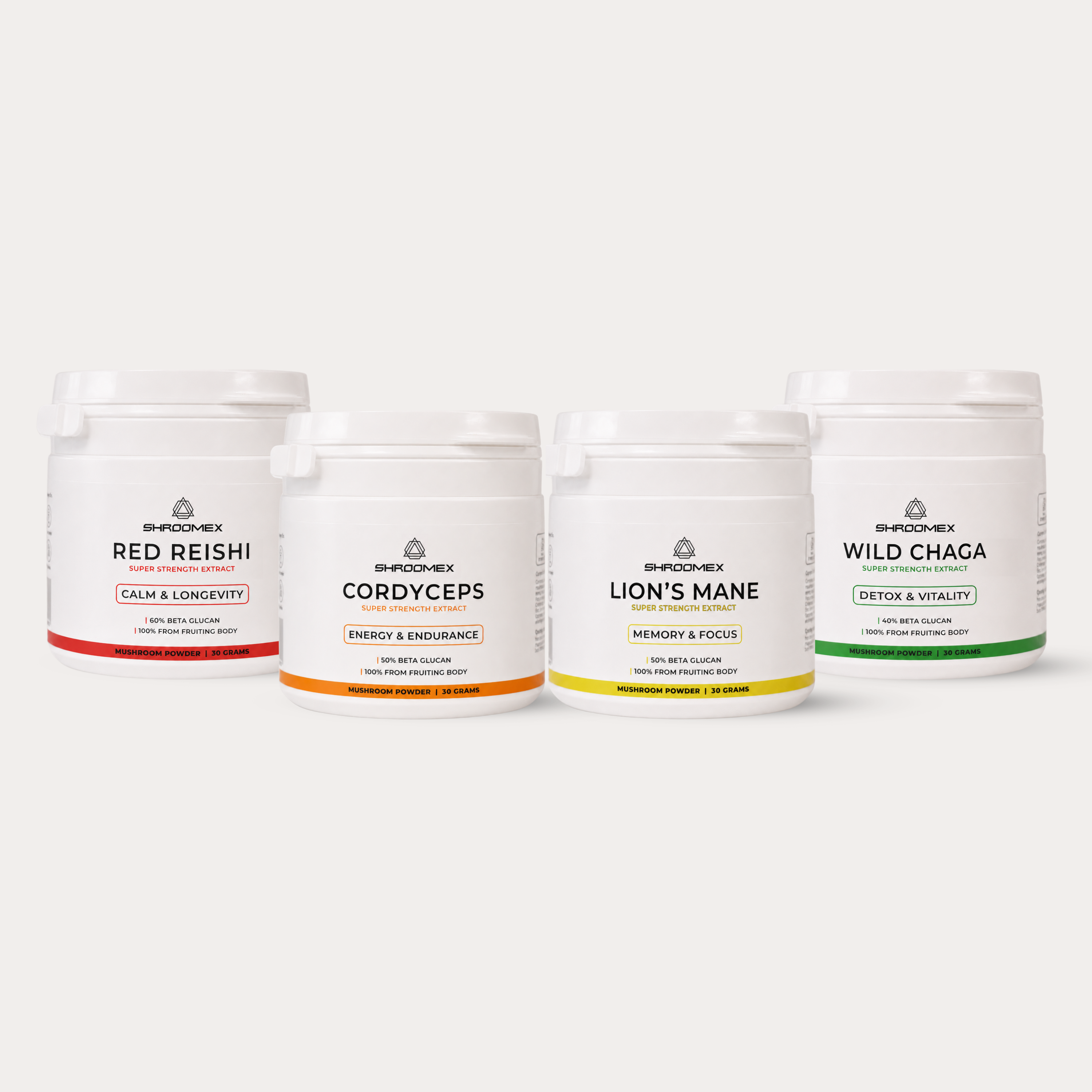 Ultimate Mushroom Sampler - Powder Bundle