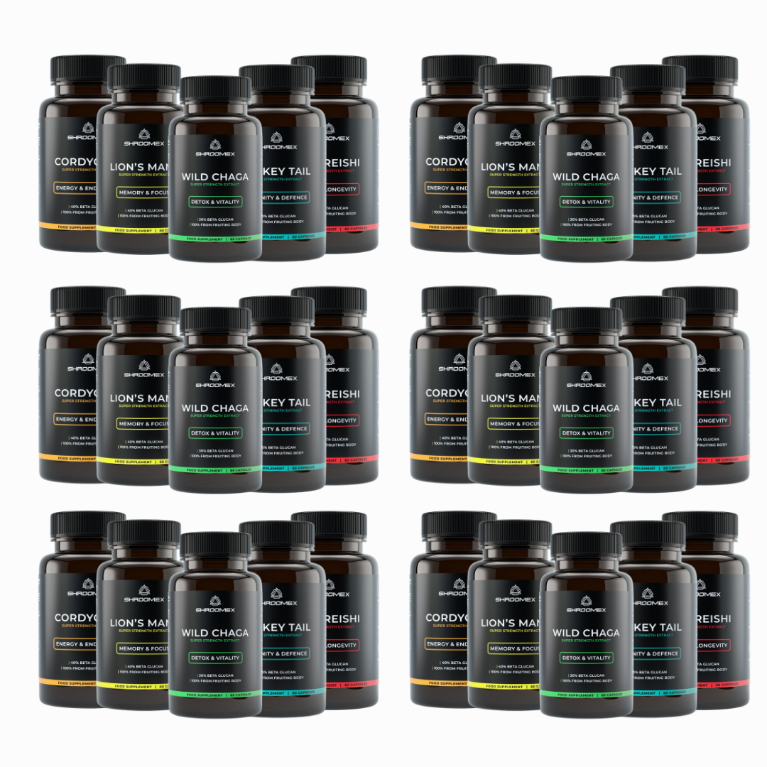 Ultimate Mushroom Sampler - Capsules Bundle